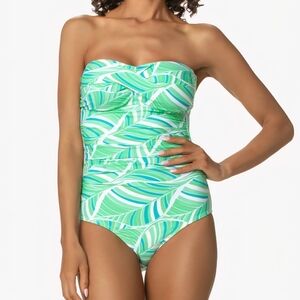Helen Jon Twist Bandeau One-Piece - Hana, Large